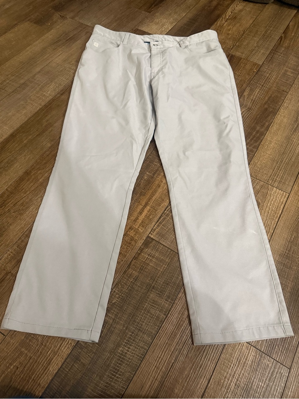 Peter Millar Light Gray Chino Pants